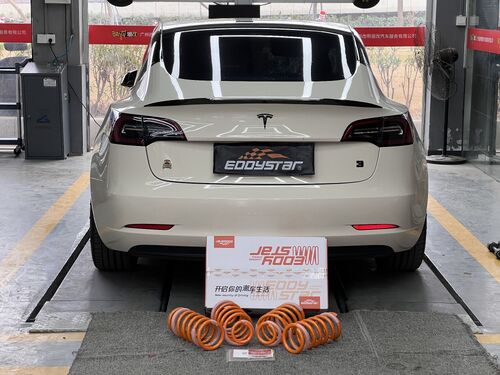 ultimo caso aziendale circa 2021 Tesla Model 3 RWD Upgraded with Sport Short Springs: Sleeker Stance & Smoother Ride!