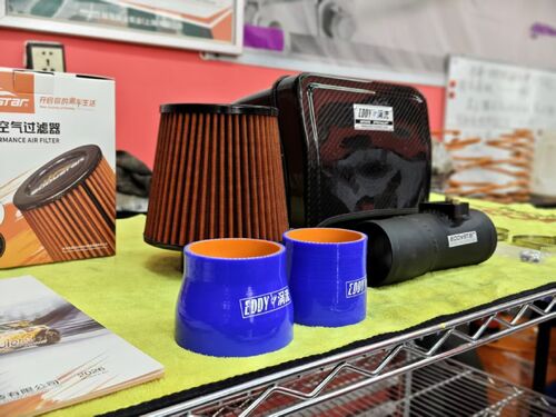 ultimo caso aziendale circa Honda 10th Generation Civic 1.5T aggiornato con EDDY Vortex Carbon Fiber Intake Box