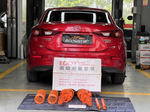 ultimo caso aziendale circa Kit di aggiornamento sospensioni sportive EDDY per Mazda Axela 1.5L 2019