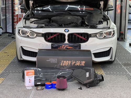 ultimo caso aziendale circa 2019 BMW 320Li 2.0T | EDDY Vortex Carbon Fiber Intake Box Upgrade: Power Renewed