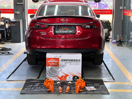 ultimo caso aziendale circa EDDY Shock Absorber Case Sharing | Mazda Atenza 2.0L: Dual Upgrade of Stance and Stability