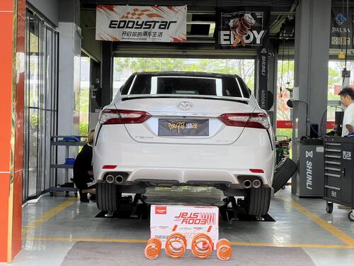 ultimo caso aziendale circa 2020 Toyota Camry 2.0L upgraded with EDDY sport lowering springs, balancing handling and comfort