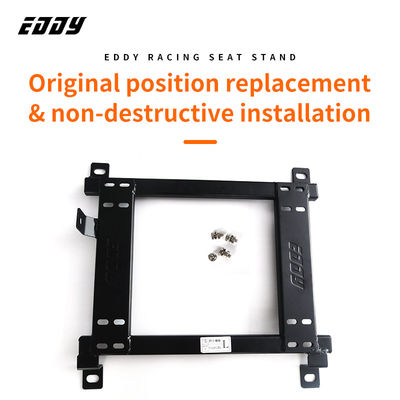qualità  EDDYSTAR Adjustment Black Bucket Seat Brackets Easy Installation For Honda Civic fabbrica