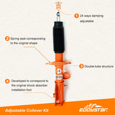 Strutto assorbente d'urto regolabile Mitsubishi Lancer CS3A EY-ABZ-MI05