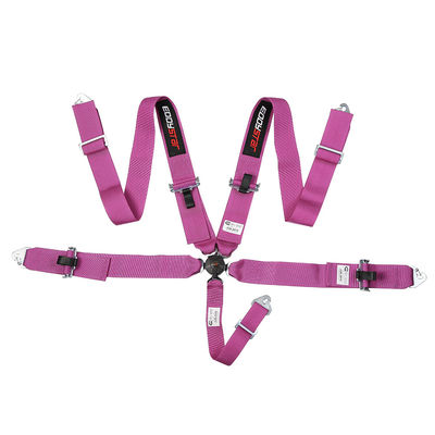 EDDY Purple 5 Point Racing Seat Belt Harness Certificato SFI per auto da corsa