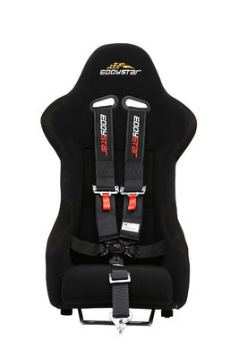 EDDYSTAR cintura di sicurezza in nylon a cinque punti colore nero cintura da corsa a cinque punti