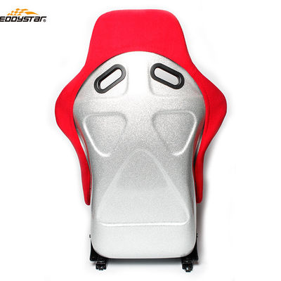 Seggiolini da corsa in stile rosso Seggiolini da corsa in fibra di vetro professionali