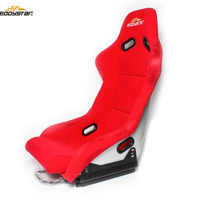 Seggiolini da corsa in stile rosso Seggiolini da corsa in fibra di vetro professionali