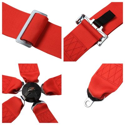 EDDYSTAR cintura regolabile da corsa Carro da corsa 5 punti Camlock Harness
