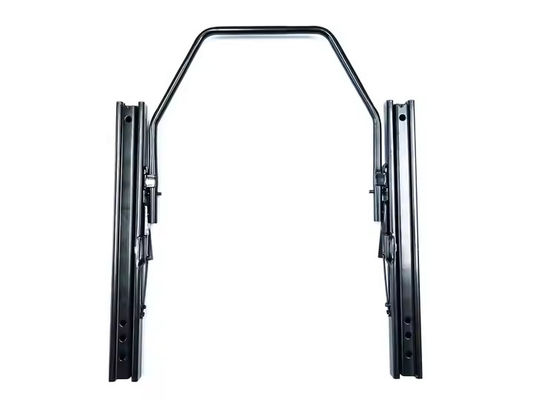 Sedile da corsa sportivo universale di alluminio supporto di sedile nero