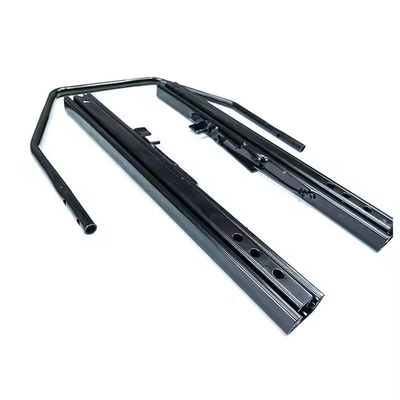 Sedile da corsa sportivo universale di alluminio supporto di sedile nero