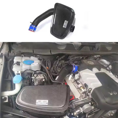 Kit filtro aspirazione aria a induzione in fibra di carbonio per auto Volkswagen Touareg