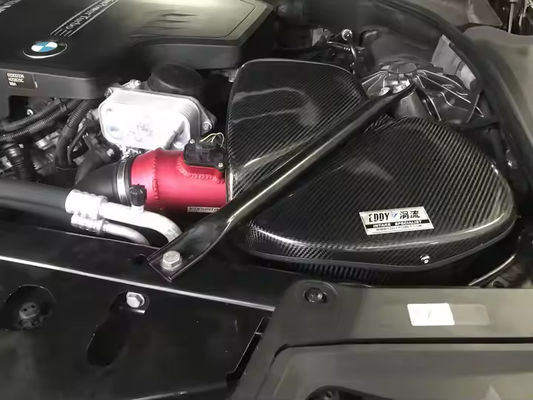 Rifacimento dell'ingresso d'aria di alto flusso di fibre di carbonio per BMW Serie 5