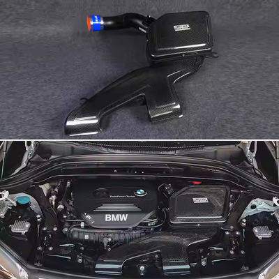 Motore compatto Fibra di carbonio presa d'aria fredda BMW Brilliance X1 Isolare il calore del motore