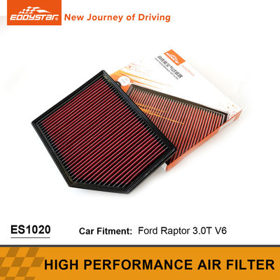 Filtro d'aria in fibra di carbonio ad alte prestazioni Ford biodegradabile importato 3.0T