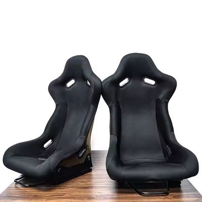 Grandi Seat Bucket Racing Cushion Logo personalizzabile Seggiolini da corsa neri