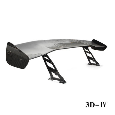 Spoiler 3D-IV per auto in fibra di carbonio