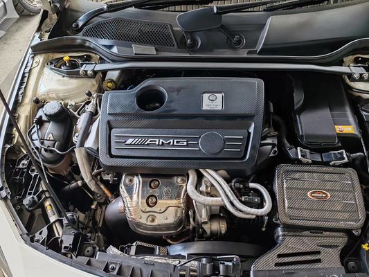 Kit di filtro di aspirazione dell'aria in fibra di carbonio per Mercedes Benz W176 A45