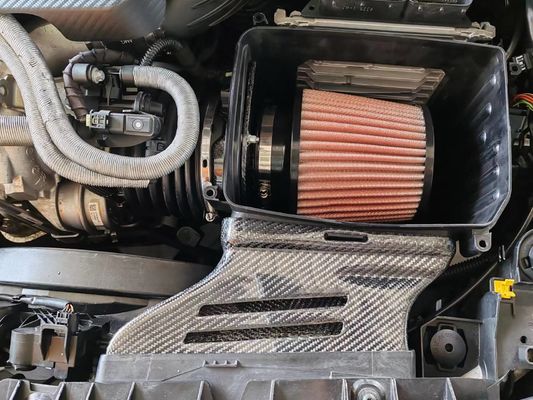 Kit di filtro di aspirazione dell'aria in fibra di carbonio per Mercedes Benz W176 A45