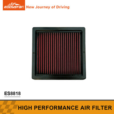 Filtro ad alte prestazioni nero e rosso per Mitsubishi ES8818