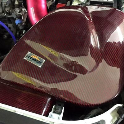 Airbox di aspirazione in fibra di carbonio leggera e resistente per Ford Mondeo