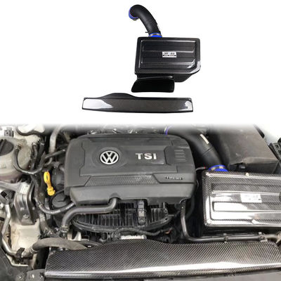 Airbox di aspirazione in fibra di carbonio leggera prestazioni ad alto flusso per VW