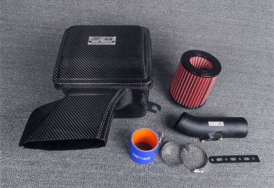 EDDY Premium Carbon Fiber Intake Airbox Kit con design migliorato del flusso d'aria per Honda