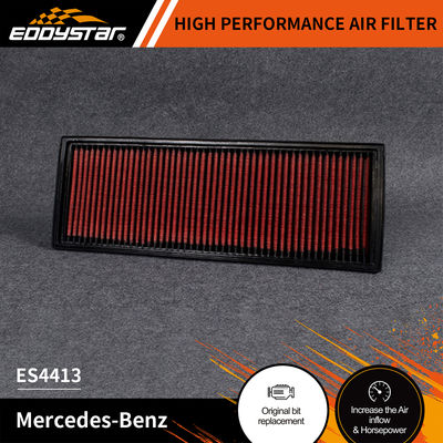 EDDYSTAR filtro ad alto flusso di aria aumenta il flusso d'aria del 25% + con una garza di cotone di alta qualità per Mercedes-Benz C230 ES2240