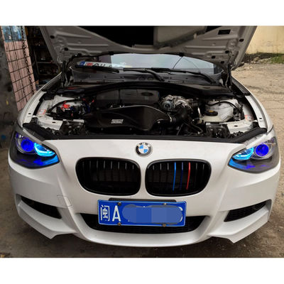 Inserzione di aria in fibra di carbonio EDDYSTAR generatrice di vortici con design ad alto flusso per BMW 116i 118i 1.6T ((N13)