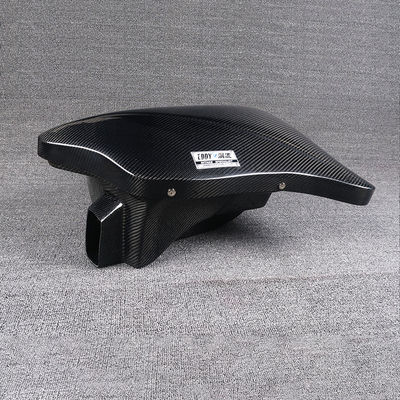 Inserzione di aria in fibra di carbonio EDDYSTAR generatrice di vortici con design ad alto flusso per BMW 116i 118i 1.6T ((N13)