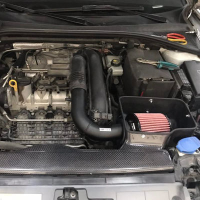 Kit di aspirazione dell'aria in fibra di carbonio ottimizzato per il flusso d'aria per l'Audi A3 1.4T (EA211) 14-19 a basso consumo di carburante con qualità testata al 100%