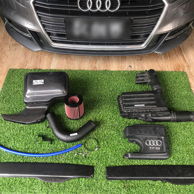 Kit di aspirazione dell'aria in fibra di carbonio ottimizzato per il flusso d'aria per l'Audi A3 1.4T (EA211) 14-19 a basso consumo di carburante con qualità testata al 100%