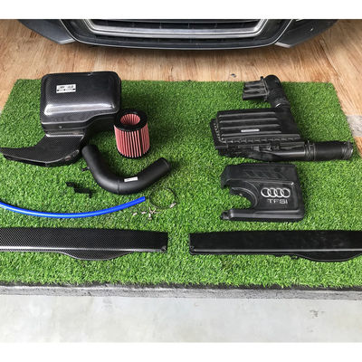 Kit di aspirazione dell'aria in fibra di carbonio ottimizzato per il flusso d'aria per l'Audi A3 1.4T (EA211) 14-19 a basso consumo di carburante con qualità testata al 100%